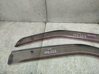 Ветровики комплект NISSAN MOCO MG22S 4 ракурс Ветровики комплект NISSAN MOCO MG22S 4 ракурс