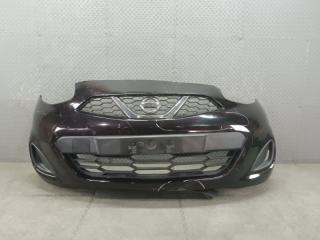 Бампер передний NISSAN MARCH K13 HR12DE 620223HM0A 1 ракурс