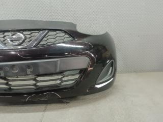 Бампер передний NISSAN MARCH K13 HR12DE 620223HM0A 4 ракурс