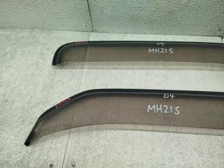 Ветровики комплект SUZUKI WAGON R MH21S K6A 4 ракурс Ветровики комплект SUZUKI WAGON R MH21S K6A 4 ракурс