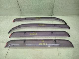 Ветровики комплект SUZUKI WAGON R MH22S K6A 1 ракурс Ветровики комплект SUZUKI WAGON R MH22S K6A 1 ракурс