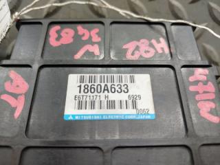 Блок управления efi MITSUBISHI EK WAGON H82W 3G83 1860A633 4 ракурс