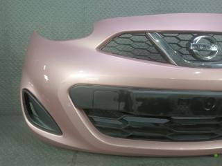 Бампер передний NISSAN MARCH K13 HR12DE 62022-3HM0A 4 ракурс