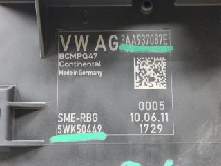 Блок комфорта VOLKSWAGEN PASSAT B7(365) CAX 3AA937087, 3AA937087E 4 ракурс