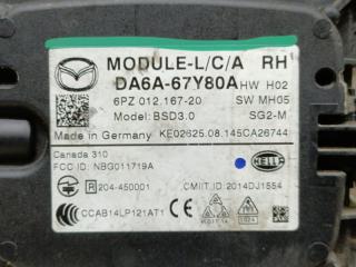 Блок управления парковкой правый задний MAZDA DEMIO DJ5FS S5-DPTS DA6A-67Y80A 3 ракурс