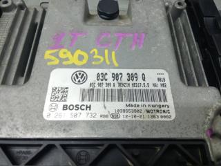 Блок управления efi VOLKSWAGEN TOURAN 1T CTH 03C907309Q 5 ракурс