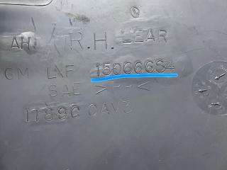 Накладка на стойку кузова правая передняя CHEVROLET TAHOE GMT800 LM7 15066684 4 ракурс