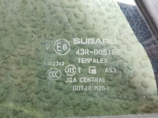 Форточка двери левая задняя SUBARU OUTBACK BS9 FB25ASYHAA 43R-005166 3 ракурс