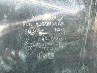Стекло двери левое переднее NISSAN MURANO TZ51 QR25DE 43R-00035 3 ракурс