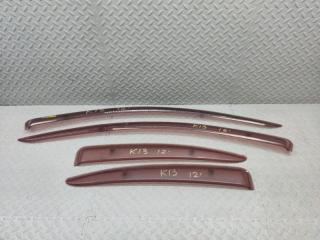 Ветровики комплект NISSAN MARCH K13 1 ракурс Ветровики комплект NISSAN MARCH K13 1 ракурс