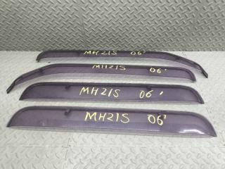 Ветровики комплект SUZUKI WAGON R MH21S 1 ракурс Ветровики комплект SUZUKI WAGON R MH21S 1 ракурс