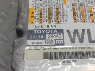 Блок управления airbag TOYOTA NOAH ZRR80 3ZR-FAE 89170-28440 4 ракурс