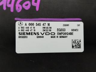 Блок управления акпп MERCEDES-BENZ C-CLASS W204 M271KE18ML (271.950) A0005454716 5 ракурс