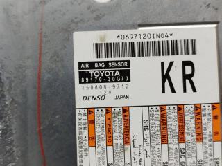 Блок управления airbag TOYOTA CROWN AZSH20 A25A-FXS 89170-30G70 4 ракурс