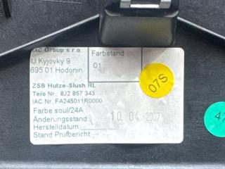 Консоль спидометра AUDI TT 8J3 BWA 8J2857343 4 ракурс