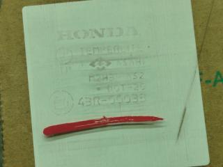 Стекло двери правое переднее HONDA ACCORD CL9 K24A VTEC 43R-00033 3 ракурс