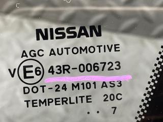 Стекло собачника правое заднее NISSAN DUALIS J10 MR20DE 43R-006723 3 ракурс