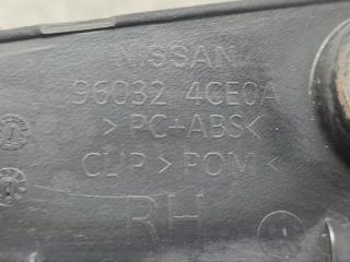 Планка под стоп правая задняя NISSAN X-TRAIL HNT32 MR20DD 96032 4CE0A 4 ракурс