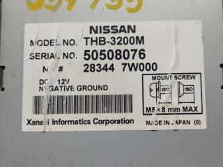 Блок навигации NISSAN SKYLINE PV35 VQ35DE 28344 7W000 4 ракурс