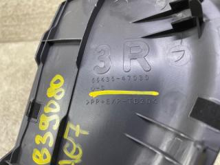 Накладка на торпеду правая передняя TOYOTA PRIUS ALPHA ZVW41 2ZR-FXE 55435-47030 3 ракурс