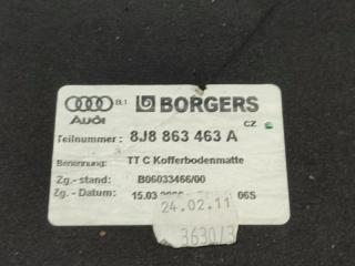 Пол багажника пластик AUDI TT 8J 8J8863463 5 ракурс