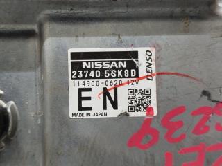 Блок управления efi NISSAN LEAF ZE1 EM57 237405SK8D 5 ракурс