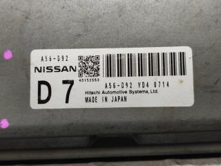 Блок управления efi NISSAN SERENA CC25 MR20DE A56-D92 5 ракурс
