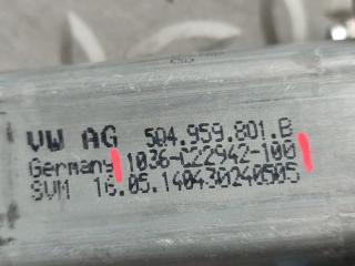 Мотор стеклоподъемника левый передний VOLKSWAGEN GOLF 5G5 CHP 1036-022942-100 4 ракурс