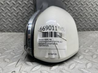 Зеркало левое переднее TOYOTA AQUA NHP10 1NZ-FXE 91036FG010 4 ракурс
