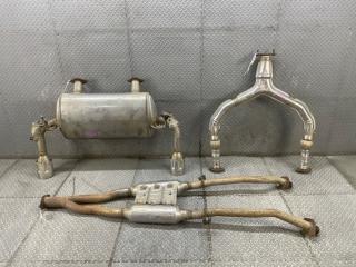 Глушитель NISSAN SKYLINE HV37 VQ35HR 201004GA0B, 203004GA2B 1 ракурс
