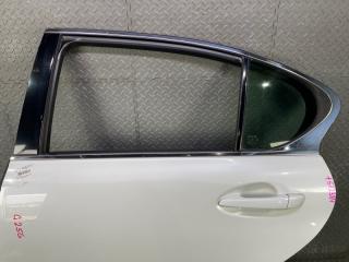 Дверь левая задняя LEXUS GS450H GWL10 2GR-FXE 4 ракурс
