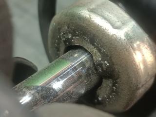 Стойка правая передняя DAIHATSU MOVE L175S KF 48510-B2490-F 3 ракурс