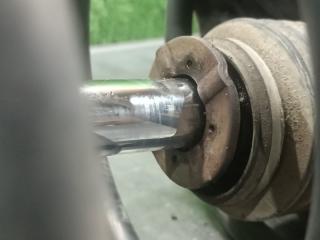 Стойка правая передняя MITSUBISHI PROUDIA S32A 6G74 GDI MN184161 3 ракурс