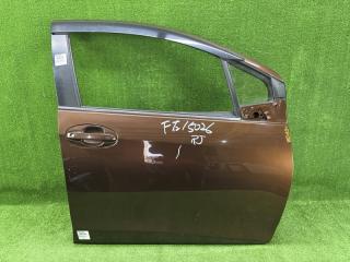 Дверь правая передняя TOYOTA VITZ NSP135 1NR-FE 6700152500 1 ракурс