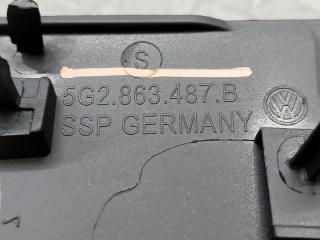 Пластик салона левый передний VOLKSWAGEN GOLF 5G5 CJS 5G2863487A 3 ракурс