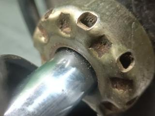 Стойка левая задняя SUBARU IMPREZA GG2 EJ152DX7AE 20361FE090 3 ракурс