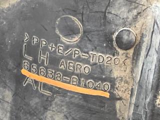 Подкрылок левый задний TOYOTA BB QNC21 65638-B1040 3 ракурс