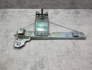 Запчасть стеклоподъемник задний правый Renault Sandero 2013