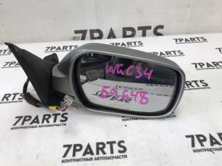 Зеркало правое переднее NISSAN STAGEA WGC34 4 ракурс