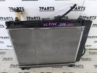 Радиатор двс TOYOTA SPADE NCP141 1NZ-FE 2 ракурс
