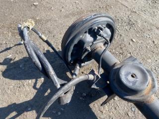 Балка подвески задняя SUZUKI KEI HN22S K6A 46500-76810 5 ракурс