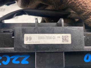 Климат-контроль TOYOTA MARK X ZIO ANA10 2AZFE 55900-72030 5 ракурс