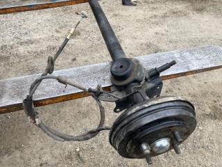 Балка подвески задняя SUZUKI KEI HN22S K6A 4 ракурс