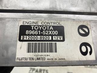 Блок efi TOYOTA PROBOX NCP50 89661-52X00 5 ракурс
