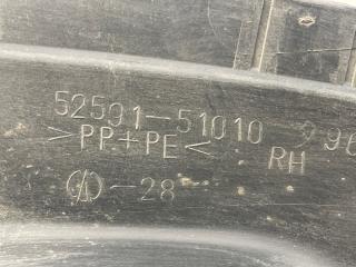 Подкрылок правый задний TOYOTA PROGRES JCG10 1JZFSE 52591-51010 4 ракурс