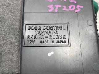 Блок управления дверьми TOYOTA CORONA EXIV ST205 3S-GE 85980-20380 4 ракурс