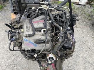 Двигатель NISSAN ELGRAND ALE50 VG33E 10102VE4H0 4 ракурс