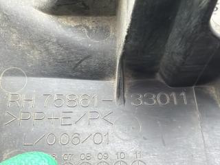 Брызговик правый задний TOYOTA CAMRY ACV45 2AZFE 75861-33011 4 ракурс