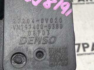 Датчик расхода воздуха TOYOTA AVENSIS ZRT272 3ZRFAE 22204-0V020 4 ракурс