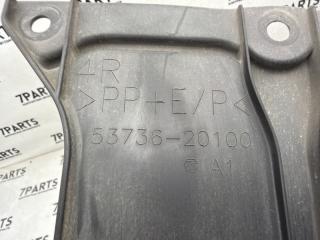 Защита двигателя правая передняя TOYOTA PREMIO ZRT260 2ZRFAE 53736-20100 3 ракурс